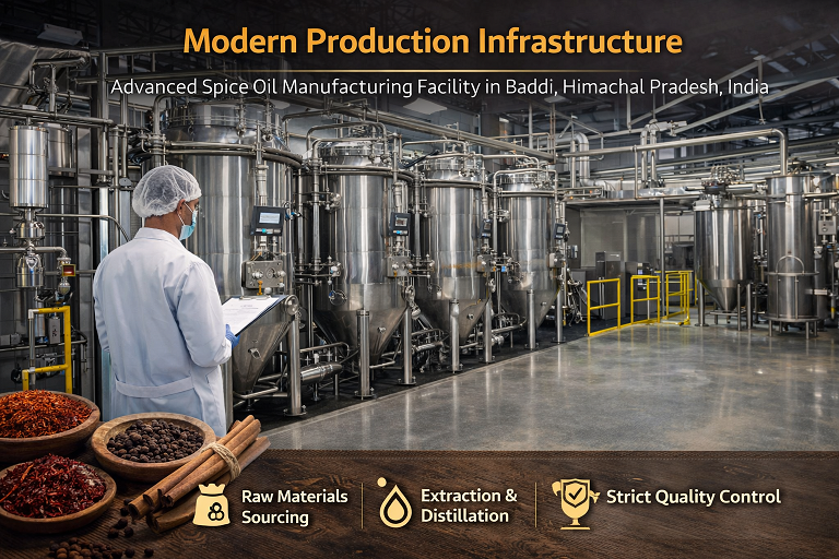 Spice oil production in Himachal Pradesh